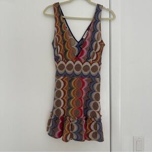 Ramy Brook Delaney Multicolor Sleeveless Knit Dress